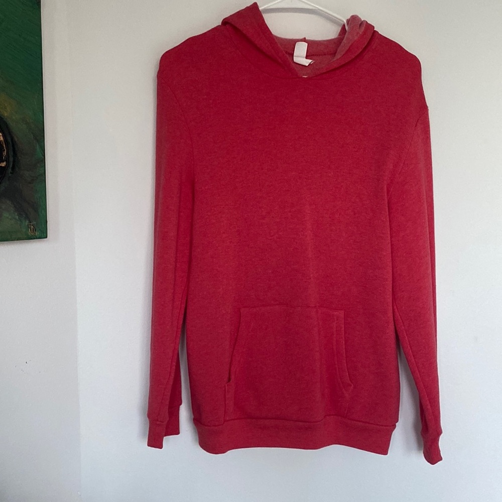 Alternative light hoodie in coral - size S
